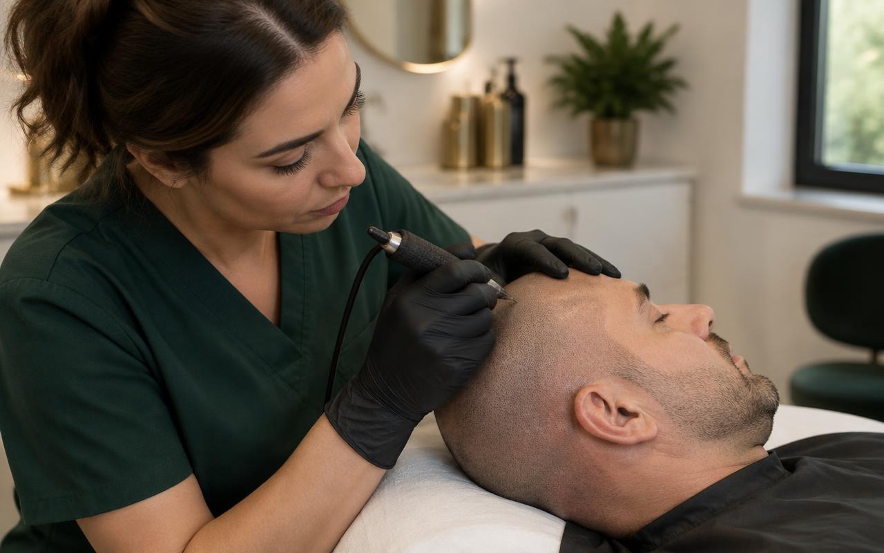 Micro haarpigmentatie: zones, sessies en resultaat
